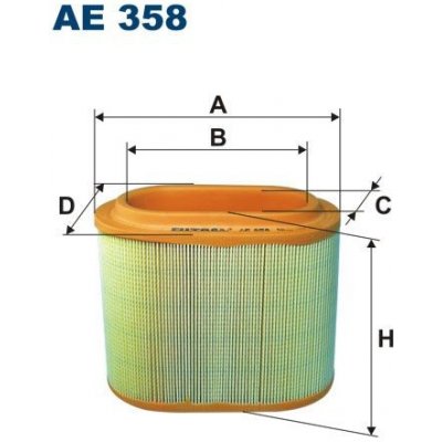 FILTRON Vzduchový filtr AE 358 – Zboží Mobilmania