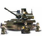 Sluban B9800 Tank Leopard s motorkou 258 ks – Zboží Mobilmania