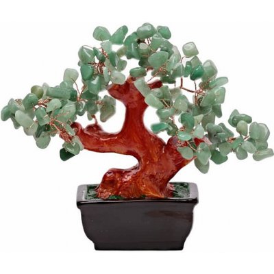 Nefertitis Bonsai z avanturínu - dekorace domů a kanceláře NF43054 - cca 15 x 17 cm – Sleviste.cz