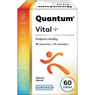 Generica Quantum Vital+ 60 tablet – Hledejceny.cz