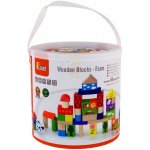 Viga kostky Viga Farma 50 dílů Multicolor – Hledejceny.cz