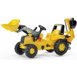 Rolly Toys šlapací traktor New Holland s čelním nakl. a bagrem – Zboží Dáma