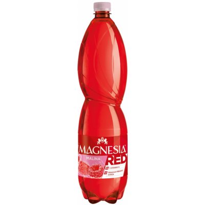 Magnesia Red Ochucená minerální voda jemně perlivá 6 x 1500 ml