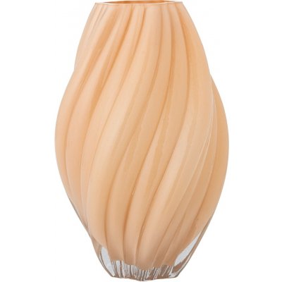 Bloomingville Béžová skleněná váza Kanji 30 cm – Hledejceny.cz