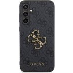 Guess PU 4G Metal Logo Samsung Galaxy S23 FE šedé – Hledejceny.cz