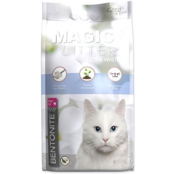 Magic Cat Magic Pearls LITTER Bentonite Ultra White 5 l