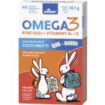 Vitar Kids Bob a Bobek Omega 3 rybí olej + vitaminy D3 + E 60 kapslí – Hledejceny.cz