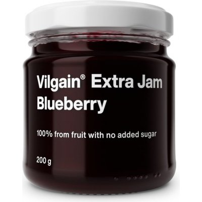Vilgain extra Jam borůvka bez přidaného cukru 200 g