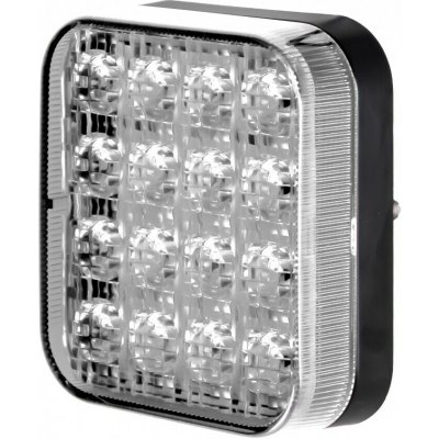 LED couvací světlo, bílé - 87x77x29 mm - 16 LED, ECE R10 R148, IP67 | Zboží Auto