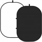 Neewer Skládací pozadí 150 × 200 cm, černé a bílé 10087547 – Zboží Živě