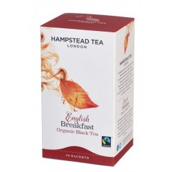 Hampstead BIO English Breakfast černý čaj Tea London 20 ks