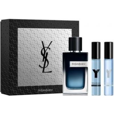 Yves Saint Laurent Y Eau de Parfum EDP 100 ml + EDP 10 ml + EDT 10 ml dárková sada – Zboží Mobilmania