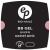 UV gel BIO nails BB Fiber SPARKLE PASTEL PINK jednofázový hypoalergenní gel 15 ml