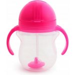 Munchkin Click Lock Tip & Sip hrnek s brčkem Pink 207 ml – Sleviste.cz