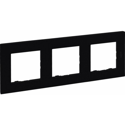 Legrand Niloé STEP 863593 Trojnásobný rámeček černý – Hledejceny.cz