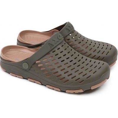 Fox pantofle clogs obuv khaki – Zboží Dáma