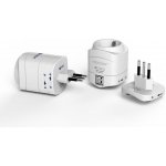TECH cestovní adaptér pro použití v Itálii s integrovanou 2xUSB nabíječkou | Zboží Auto