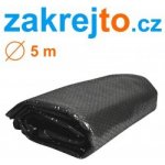 Flobal solární plachta kruh 5m černá – Hledejceny.cz