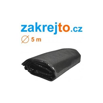 Flobal solární plachta kruh 5m černá – Hledejceny.cz