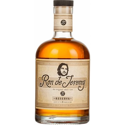 Ron de Jeremy Reserva Rum 8y 40% 0,7 l (holá láhev) – Zboží Mobilmania