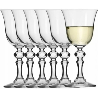 Krosno Sklenice na bílé víno Krista čirá 6 x 150 ml