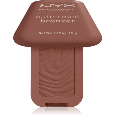 NYX Professional Makeup Buttermelt Bronzer vysoce pigmentovaný a dlouhotrvající bronzer 05 Butta Off 5 g – Zboží Dáma