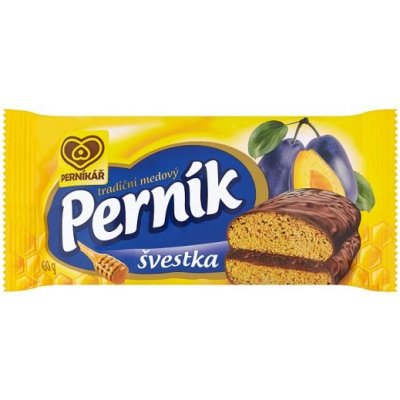 Perníkář Tradiční medový perník švestka 60 g – Sleviste.cz