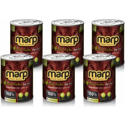 Marp Holistic Pure chicken 6 x 0,8 kg – Hledejceny.cz