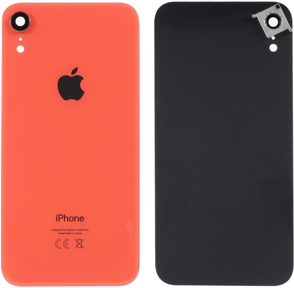 Kryt Apple iPhone XR zadní oranžový