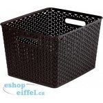 CURVER RATTAN MY STYLE L 35 x 30 x 22 cm tmavě hnědý 03612-210 – Hledejceny.cz