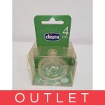 Chicco savička Step Up2 silikon rychlý průtok transparentní – Zboží Dáma