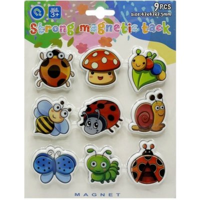 pkstar.cz Dekorační magnety - 9 ks - PK19-75 – Zbozi.Blesk.cz