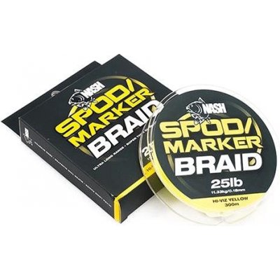 Kevin Nash Spod and Marker Braid Hi-Viz Yellow 300m 0,18mm 25lb – Hledejceny.cz