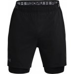 Under Armour šortky s podšívkou Vanish Woven 2In1 short Schwarz F002 1373764-002 – Zboží Dáma