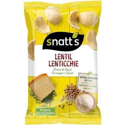 Snatt´s Lentil chips sýr bylinky 85 g – Hledejceny.cz