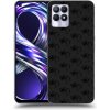 Pouzdro a kryt na mobilní telefon Realme Pouzdro Picasee silikonové Realme 8i - Separ - Black On Black 1 černé