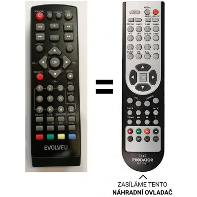 Dálkový ovladač Predátor Evolveo Omega T2 – Zboží Živě