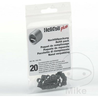Helicoil závitová opravná HELIP M6X1.0 délka 9 mm obsah 20 ks – Hledejceny.cz