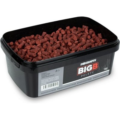 Mikbaits pelety BigB Broskev&Black pepper 700g 6mm – Hledejceny.cz