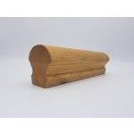 Havlíček truhlářství Madlo dřevěné MP 25 DUB 4433_1M 60x65 mm délka 1m – HobbyKompas.cz