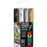 Uni Posca PC-1M 4 ks mix barev – Zboží Dáma