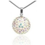 Prosperk Řetízek ocelový s přívěskem Swarovski kulička S4672 – Hledejceny.cz