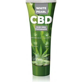 White Pearl CBD Aloe Vera whitening toothpaste 75 ml