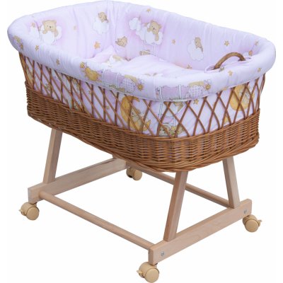 Scarlett Košík pro miminko Mráček růžová – Zboží Mobilmania