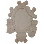 Dřevo Novák Podložka pod trofej č.142 přírodní bez povrchové úpravy lipová ratolest – Zboží Dáma