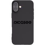 Picasee silikonový černý obal pro Apple iPhone 16 Plus - Picasee - new logo - black – Zboží Mobilmania