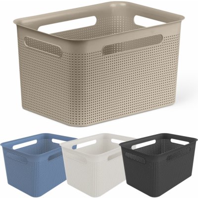 Rotho Úložný box Brisen 16 l černý – Sleviste.cz