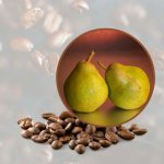 Haniell Káva Sladká hruška zrnková 0,1 kg – Hledejceny.cz