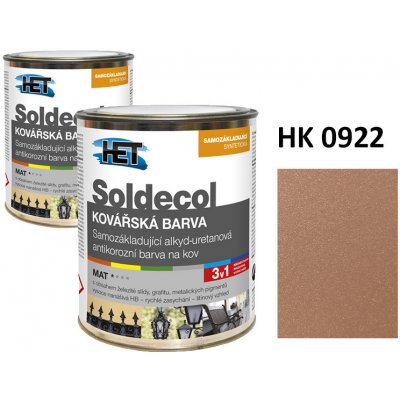 Het Soldecol Kovářská Barva 0,75 L | HK 0922 tmavě hnědá