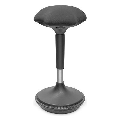 DIGITUS Ergonomická stolička / pomůcka pro stání, výškově nastavitelná s plynovou tlakovou (DA-90422) – Zboží Mobilmania